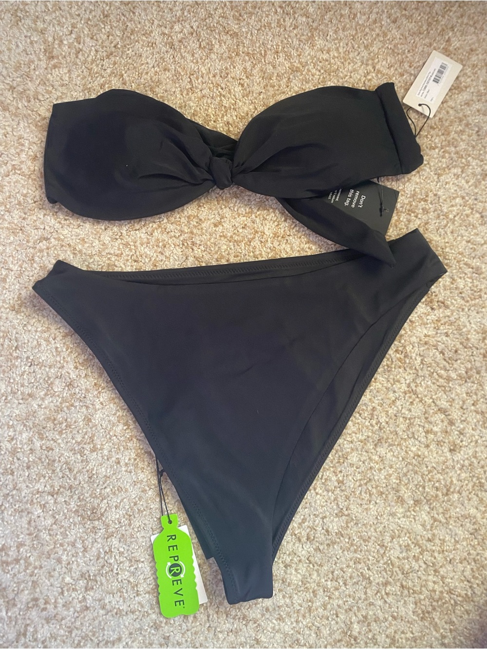 NAKED black Bikini